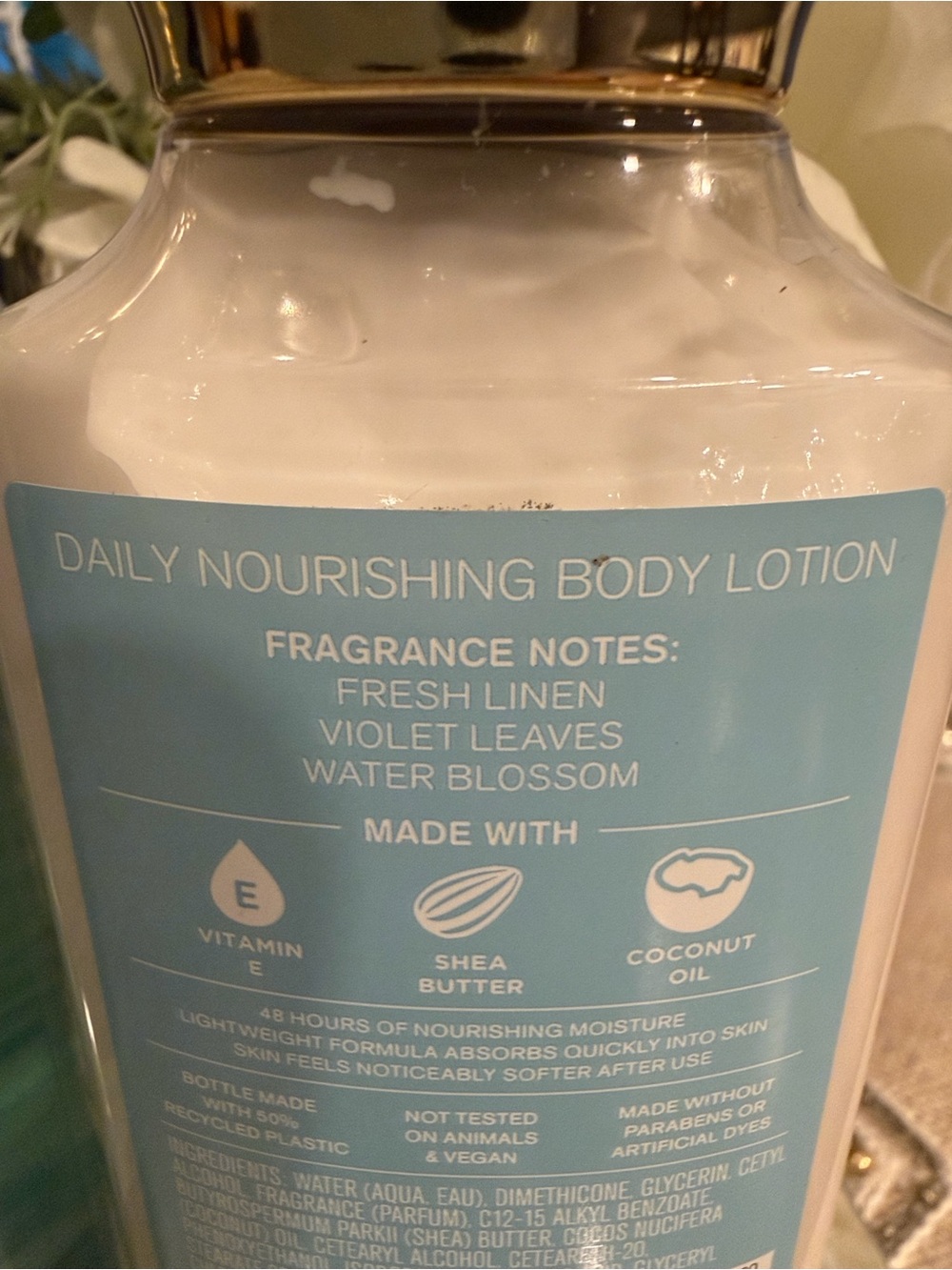 Bath & Body Works Saltwater Breeze Body Wash & Lotion Set - White & Teal - Picture 7 of 9